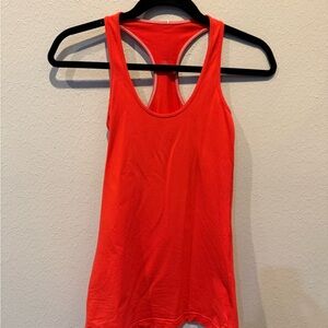 lululemon athletica Bright Red Tank Top